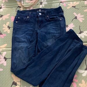 Seven for All Mankind size 25 A pocket slim ankle jeans